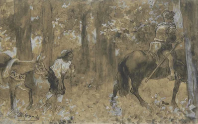Don Quichotte et Sancho Panza